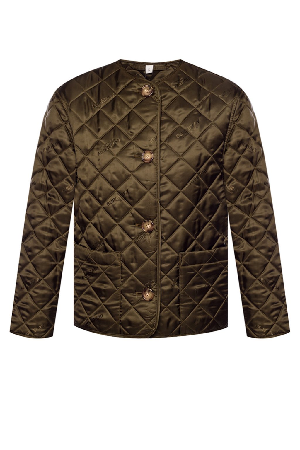 Burberry quilted jacket on sale olive